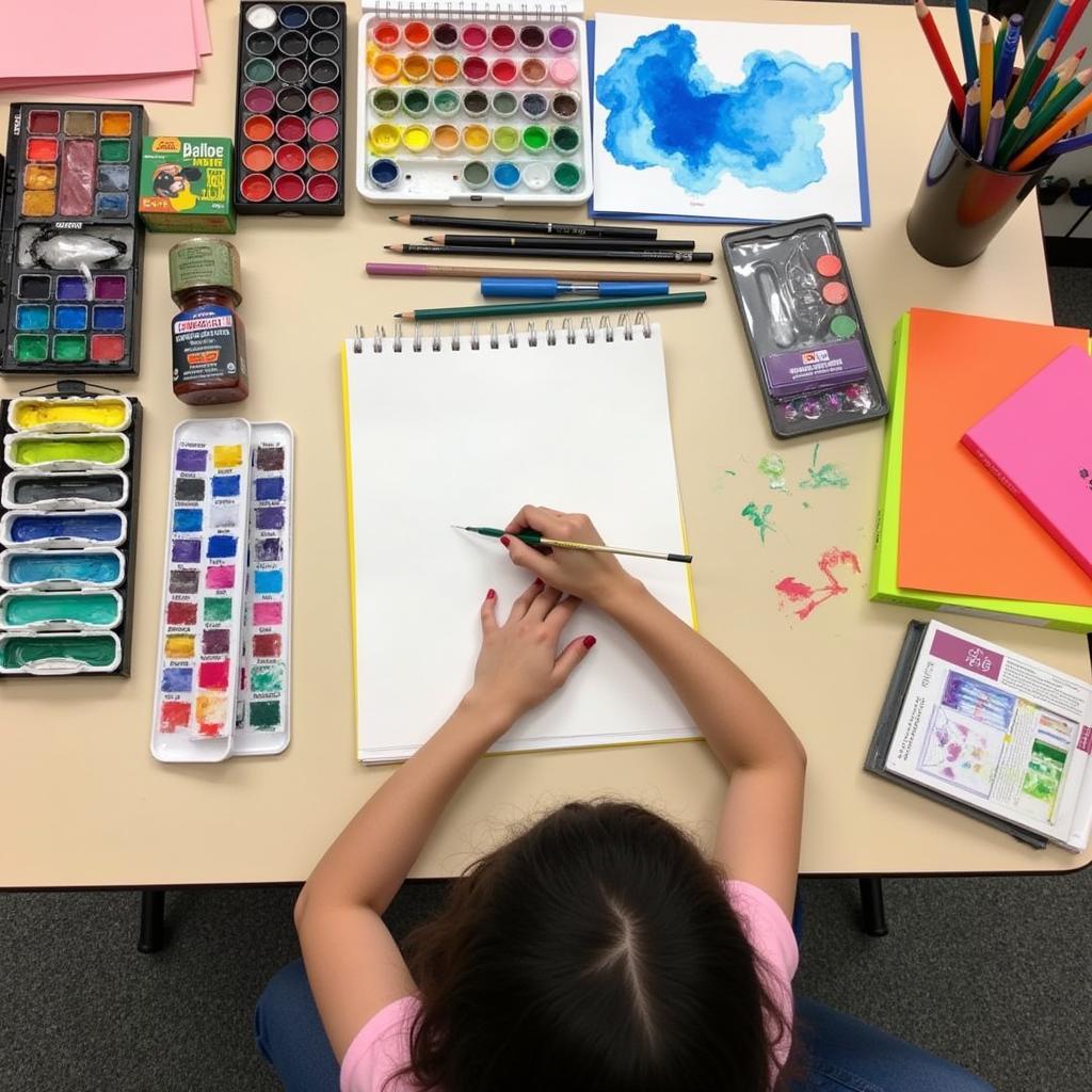 Essential Art Materials for Middle School Art Classes