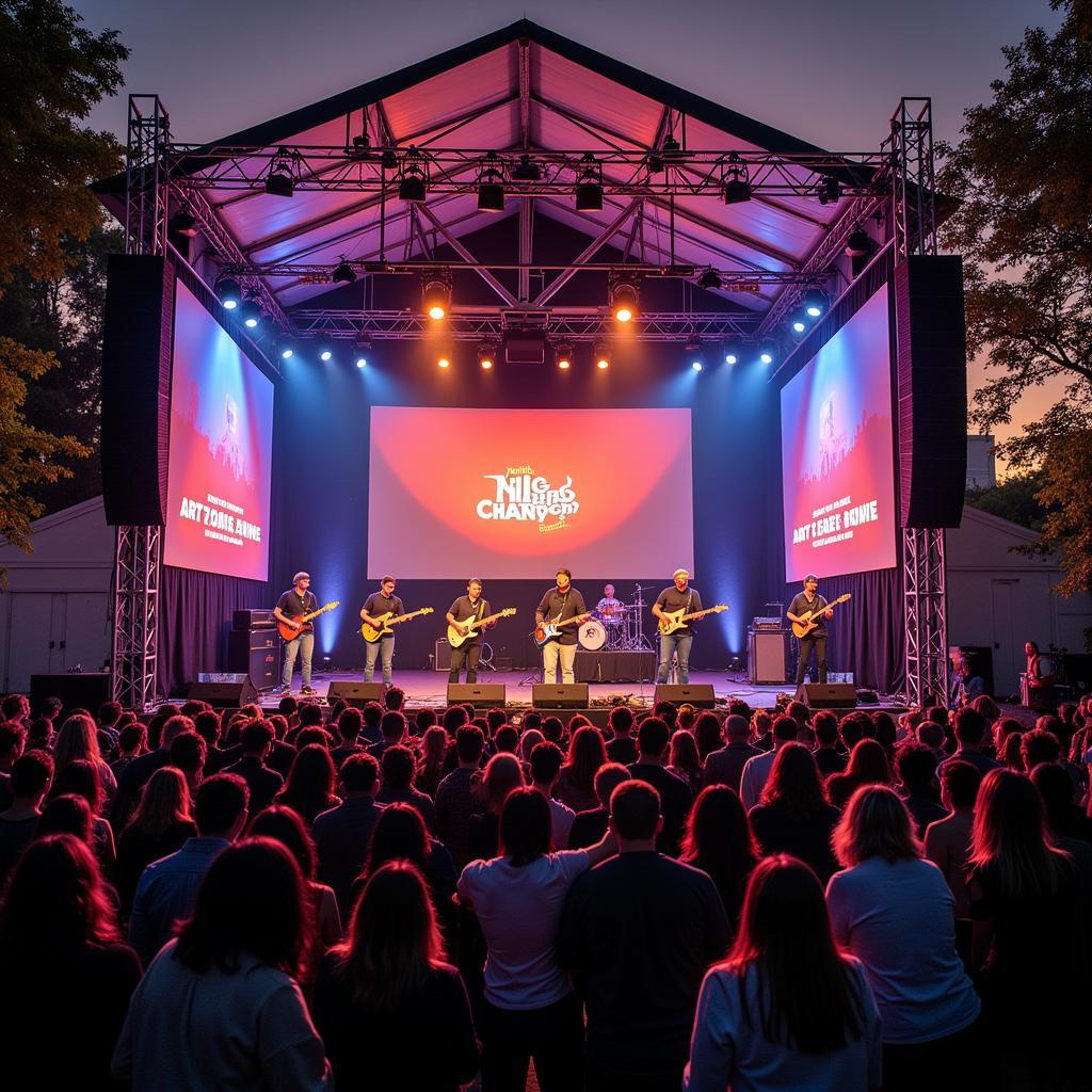 Millbrae Art & Wine Festival 2023 Main Stage Music Performance