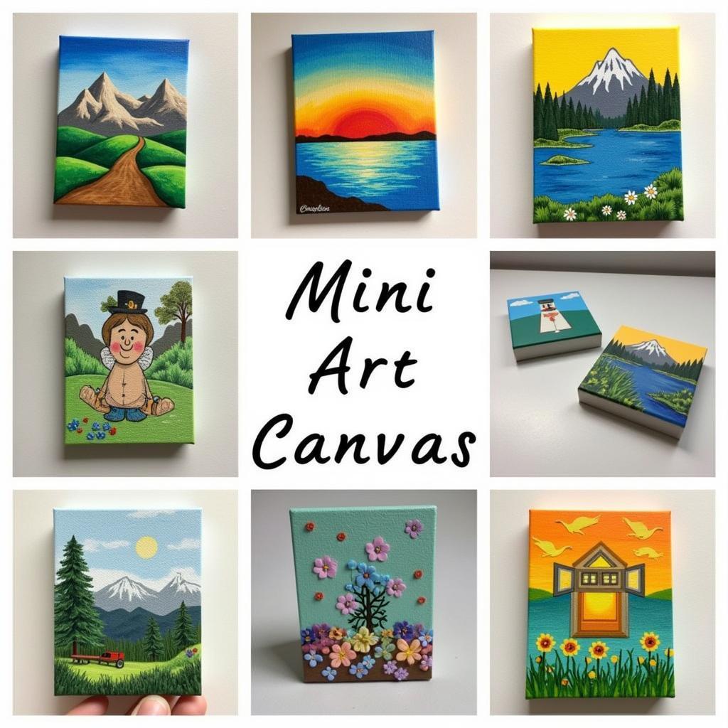 Inspiring Mini Canvas Art Ideas