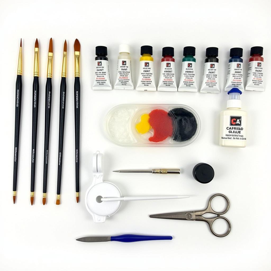 Miniature Painting Supplies Starter Kit