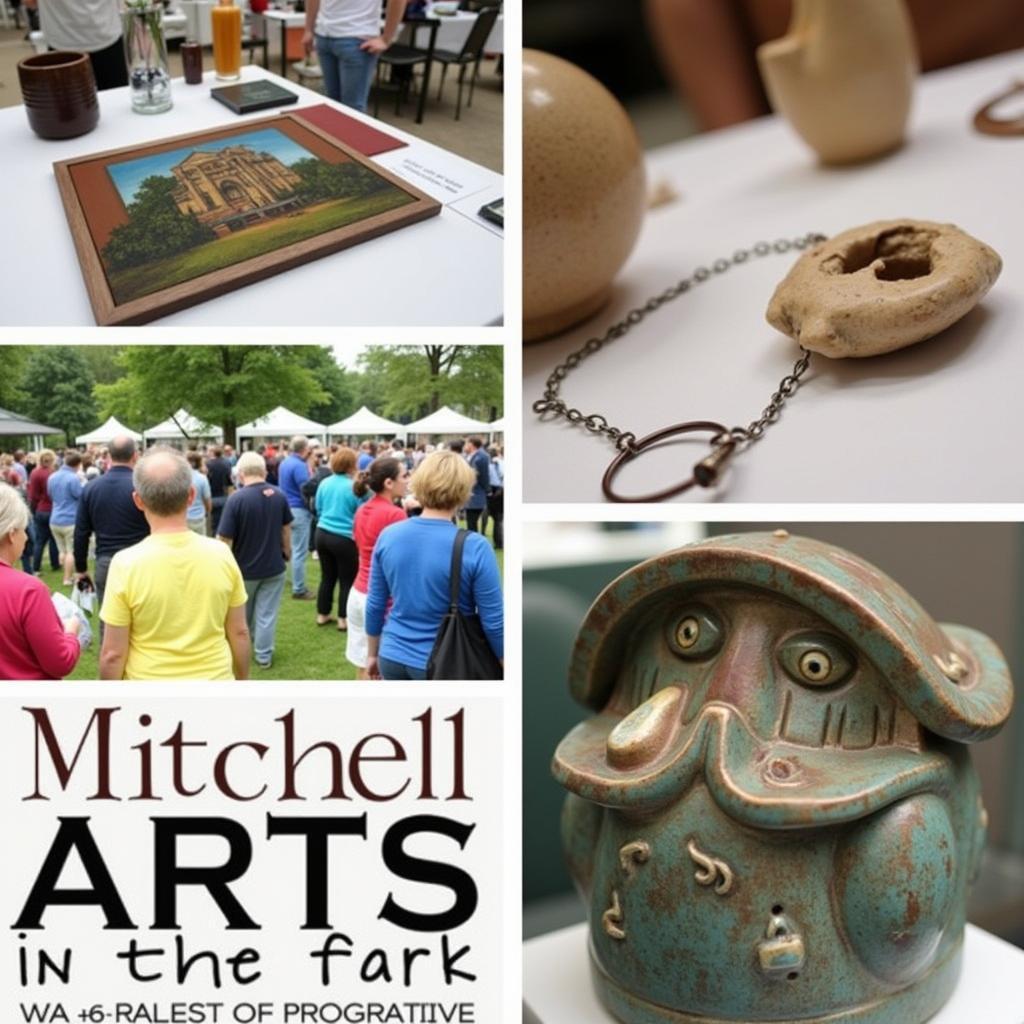 Mitchell Arts in the Park Art Displays