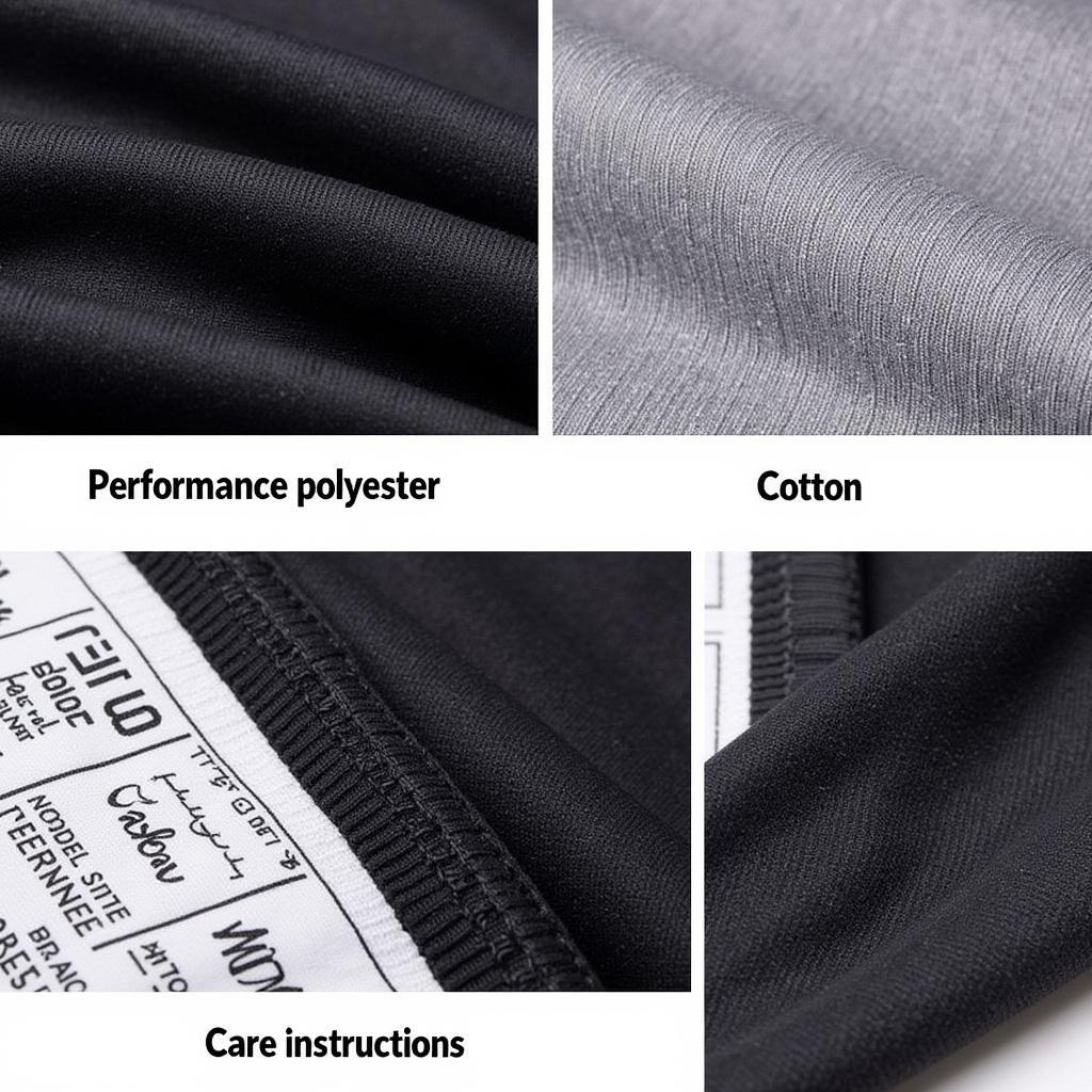 MMA Shirt Fabric and Care