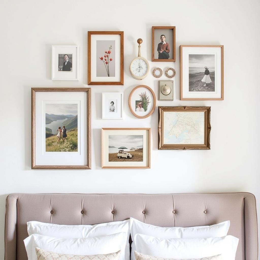 Modern Bedroom Wall Art: Gallery Wall Inspiration