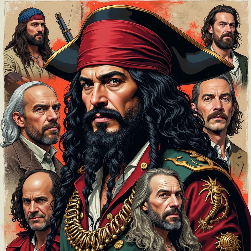 Modern Interpretations of Blackbeard in Art