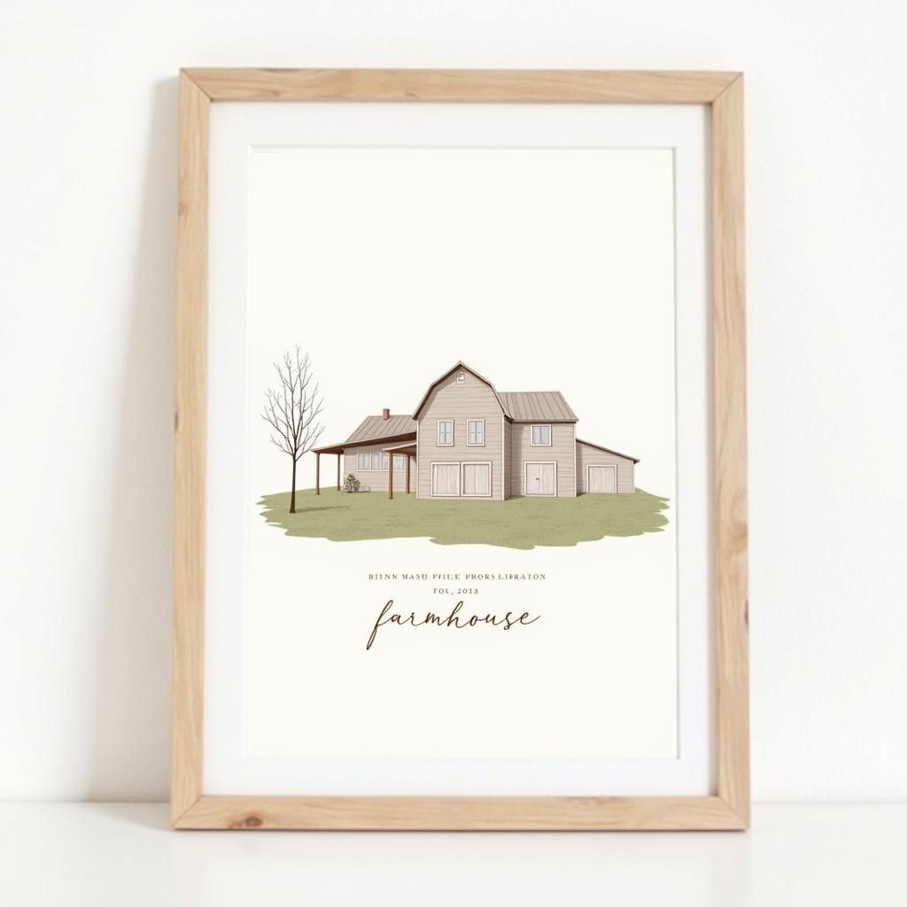 Modern Farmhouse Style Country Prints