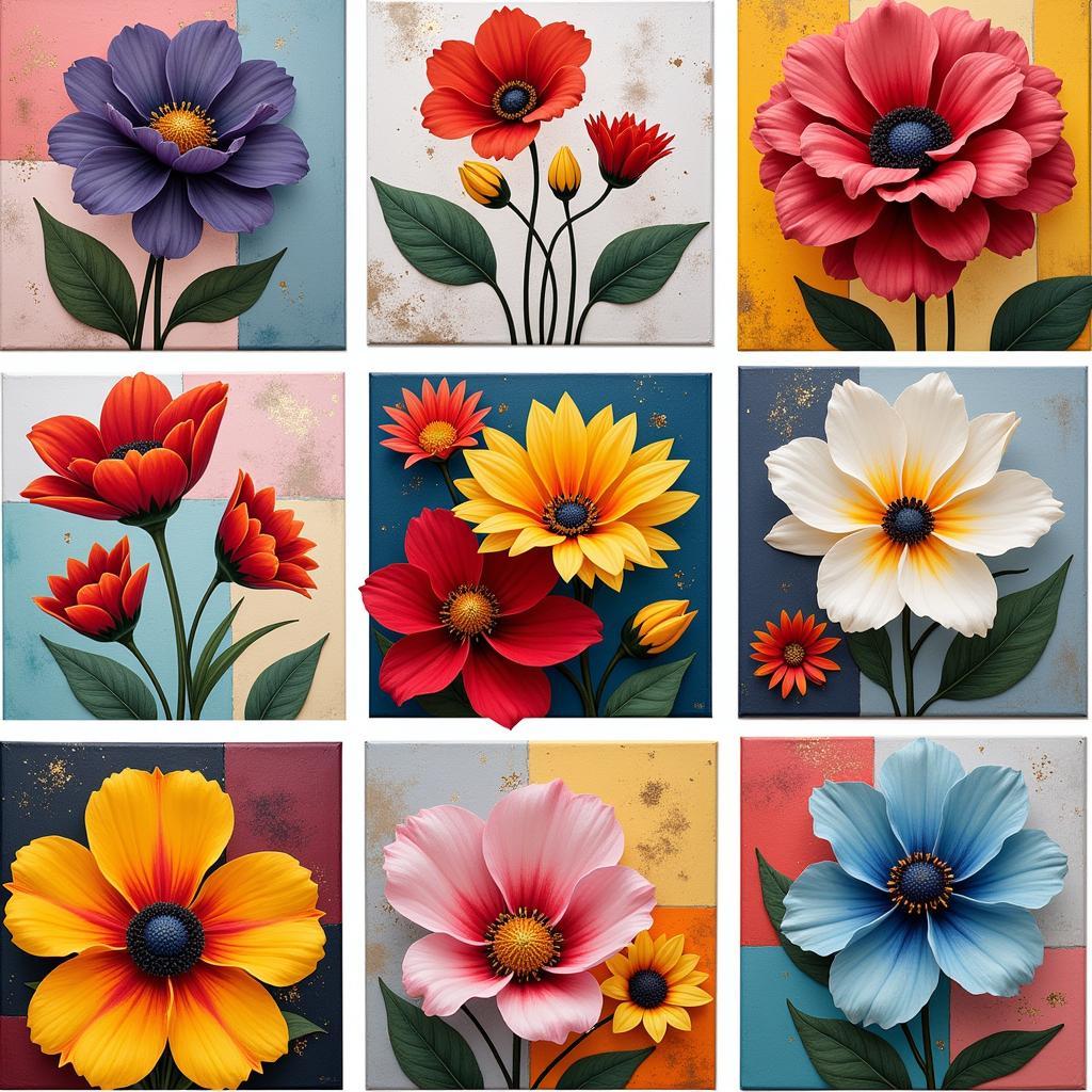 Modern Floral Art Inspiration