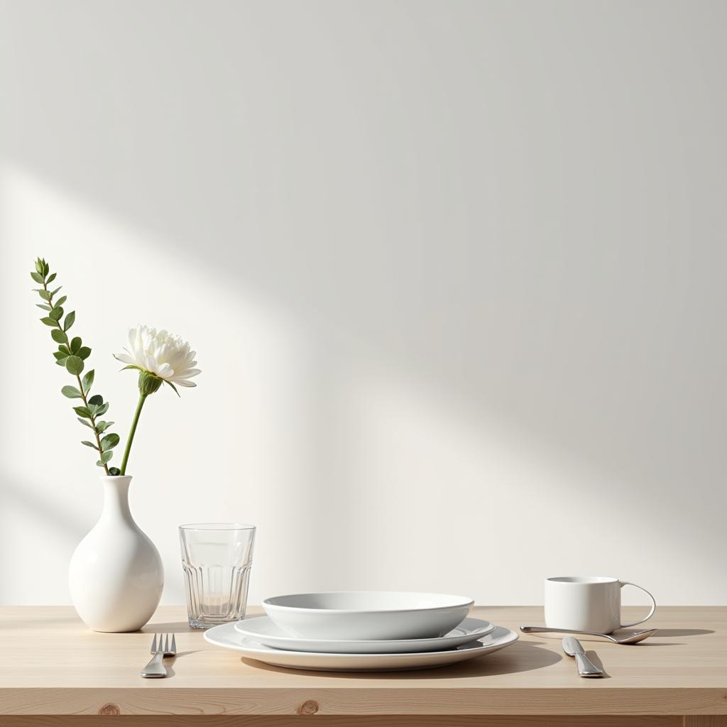 Modern Minimalist Art de Table Ideas