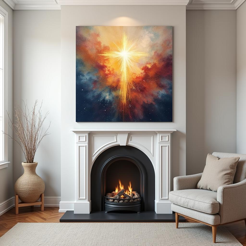 Modern Religious Canvas Art for Home Decor