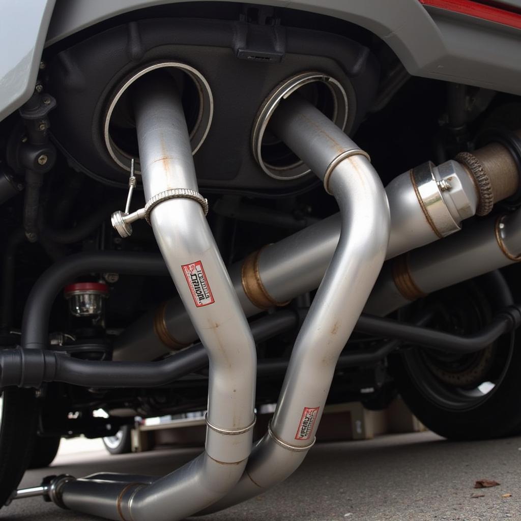 Motordyne Art Pipes Installed on Infiniti G37