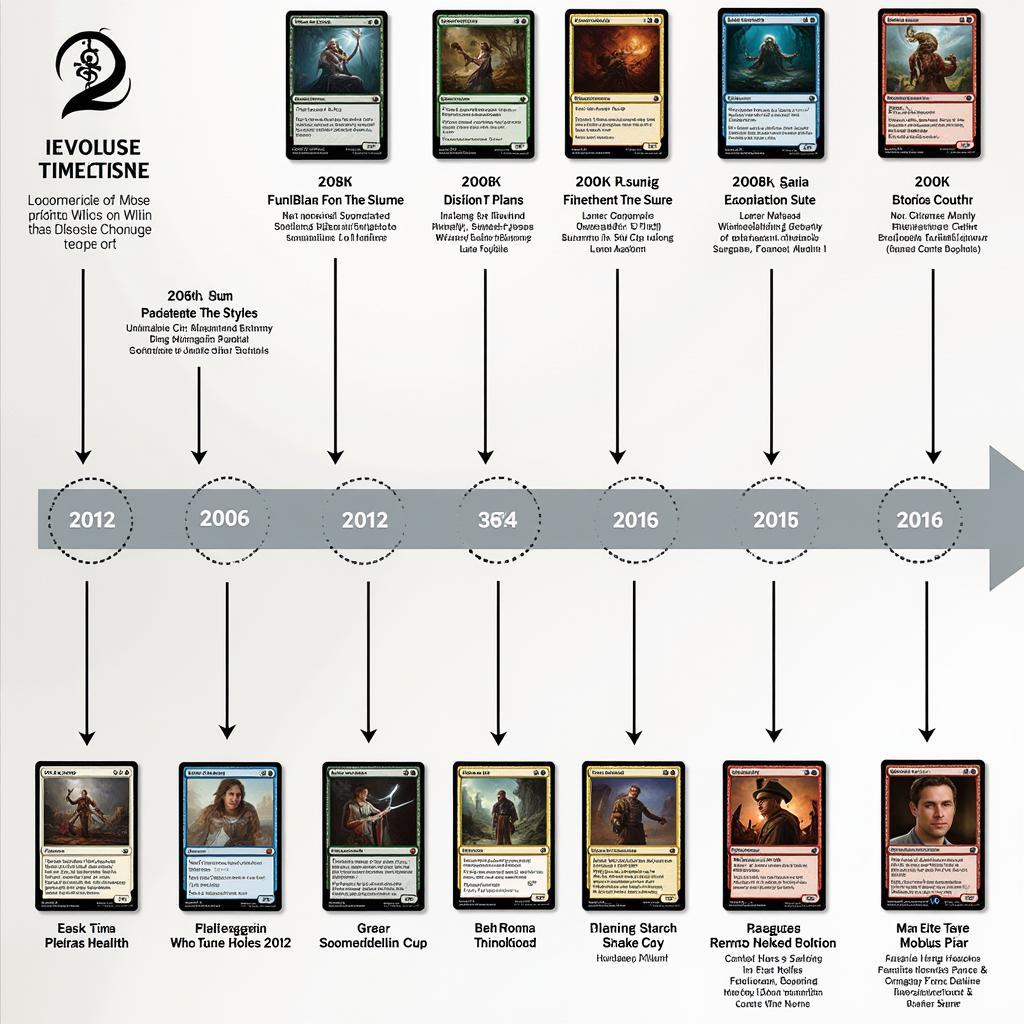 MTG Art Evolution Timeline