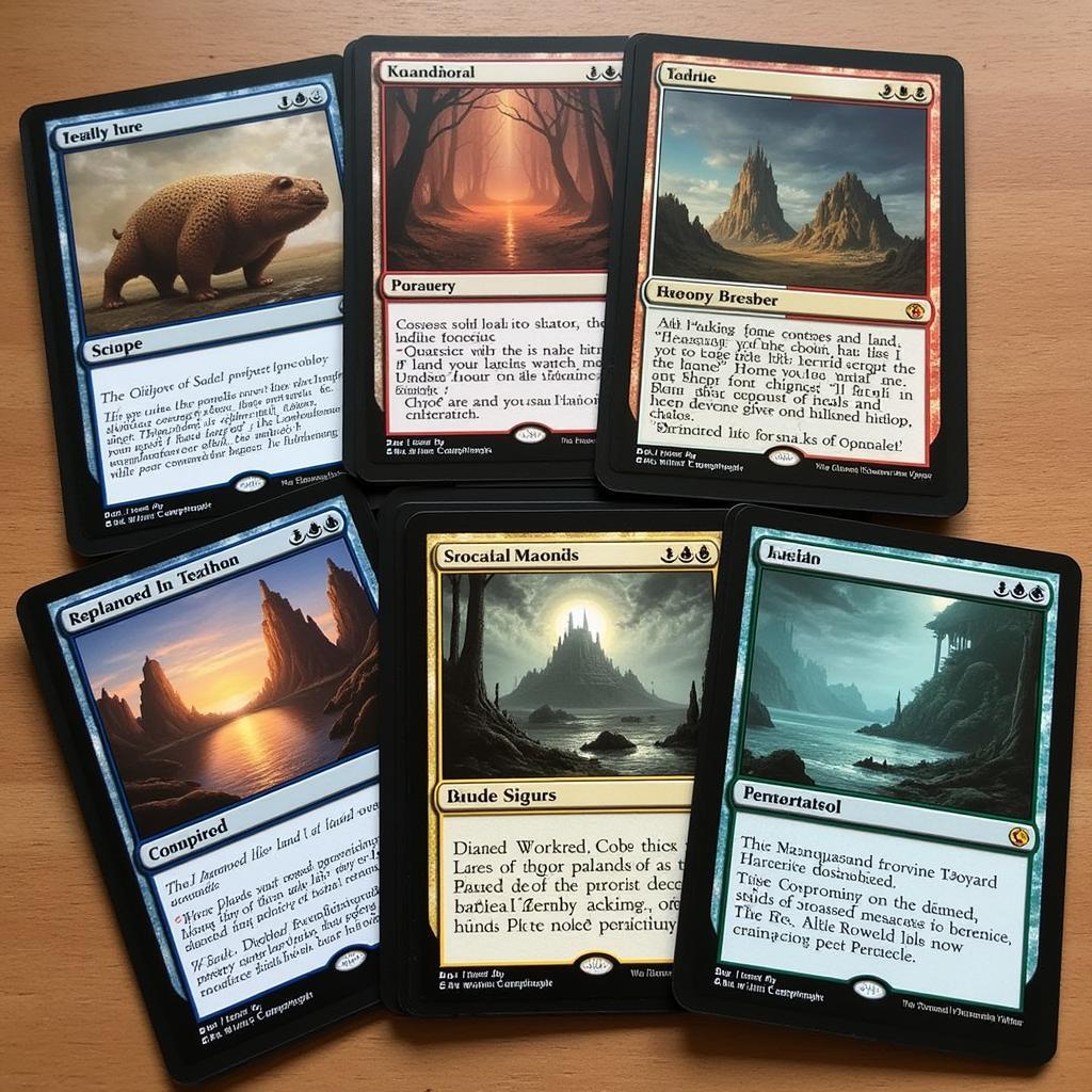 Collecting MTG Land Art