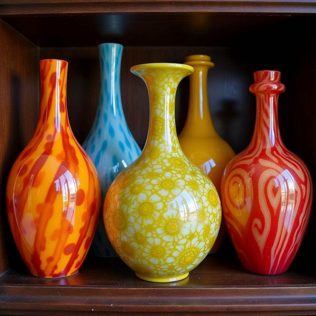 Traditional Murano Glass Art Vase Designs