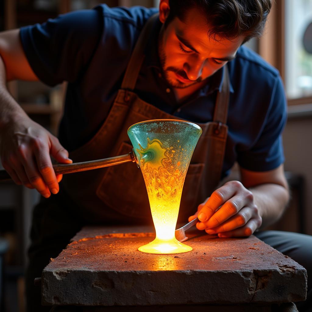 Murano Glass Blowing Demonstration