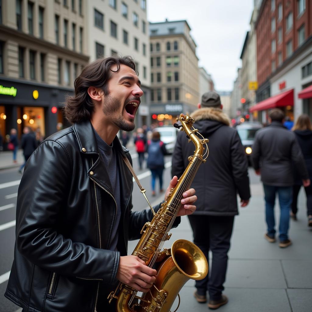 Musician Street Performance