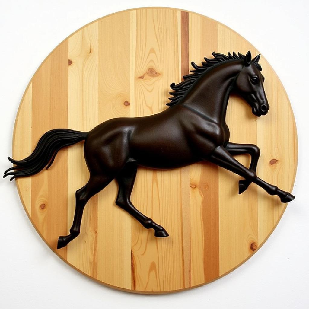 Mustang Metal Wall Art Sculpture