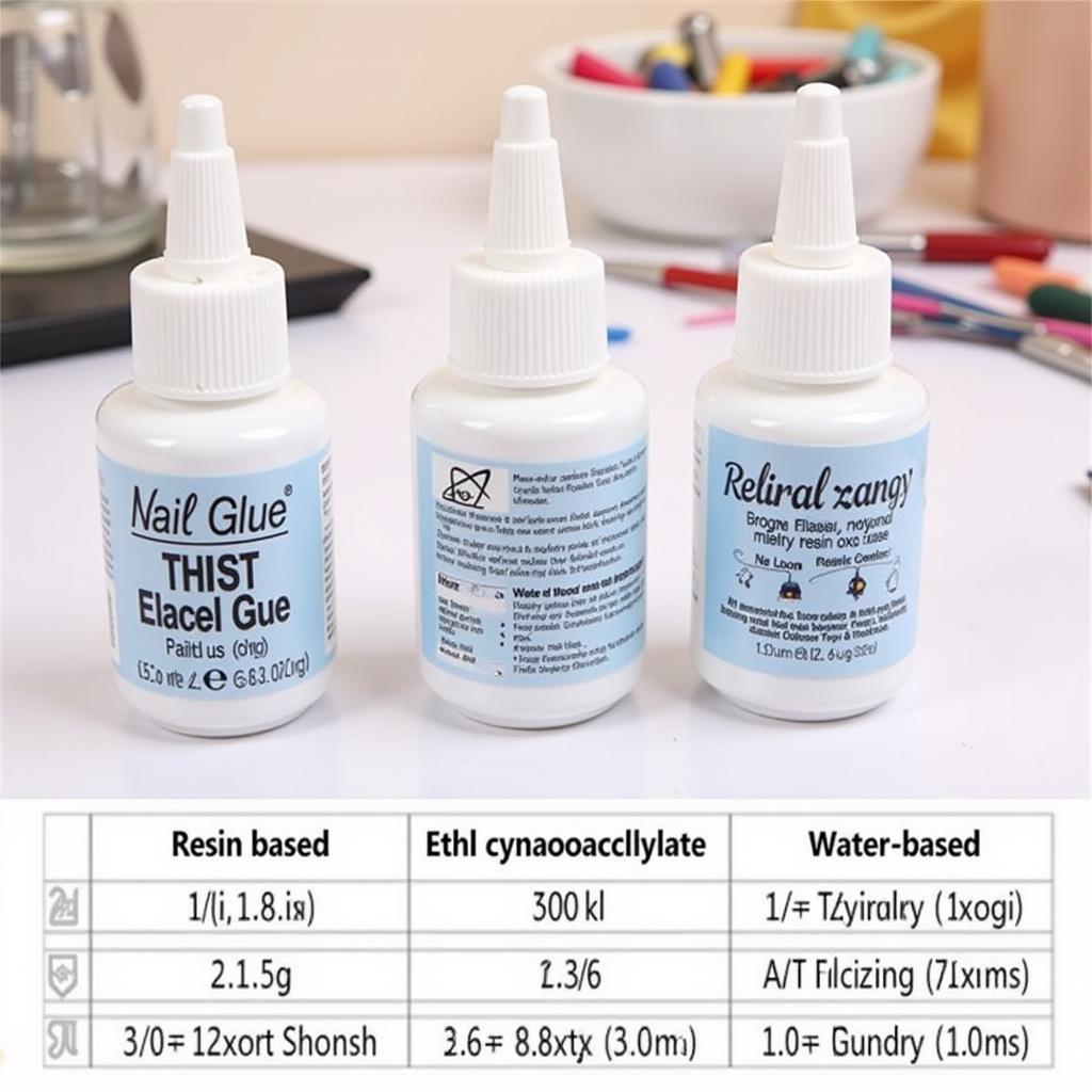 Comparing Different Types of Nail Art Glue