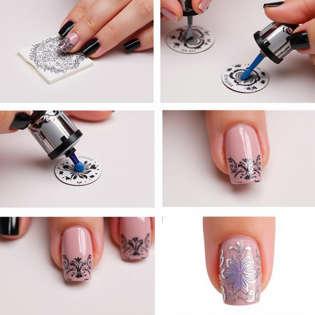 Step-by-Step Nail Stamping Process: From Plate to Nail