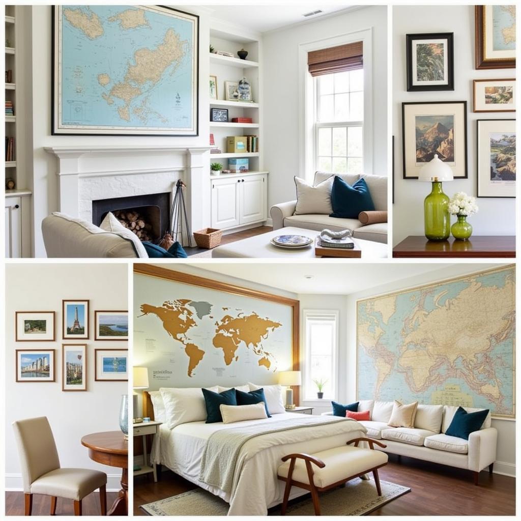 Nautical Chart Wall Art Décor Ideas