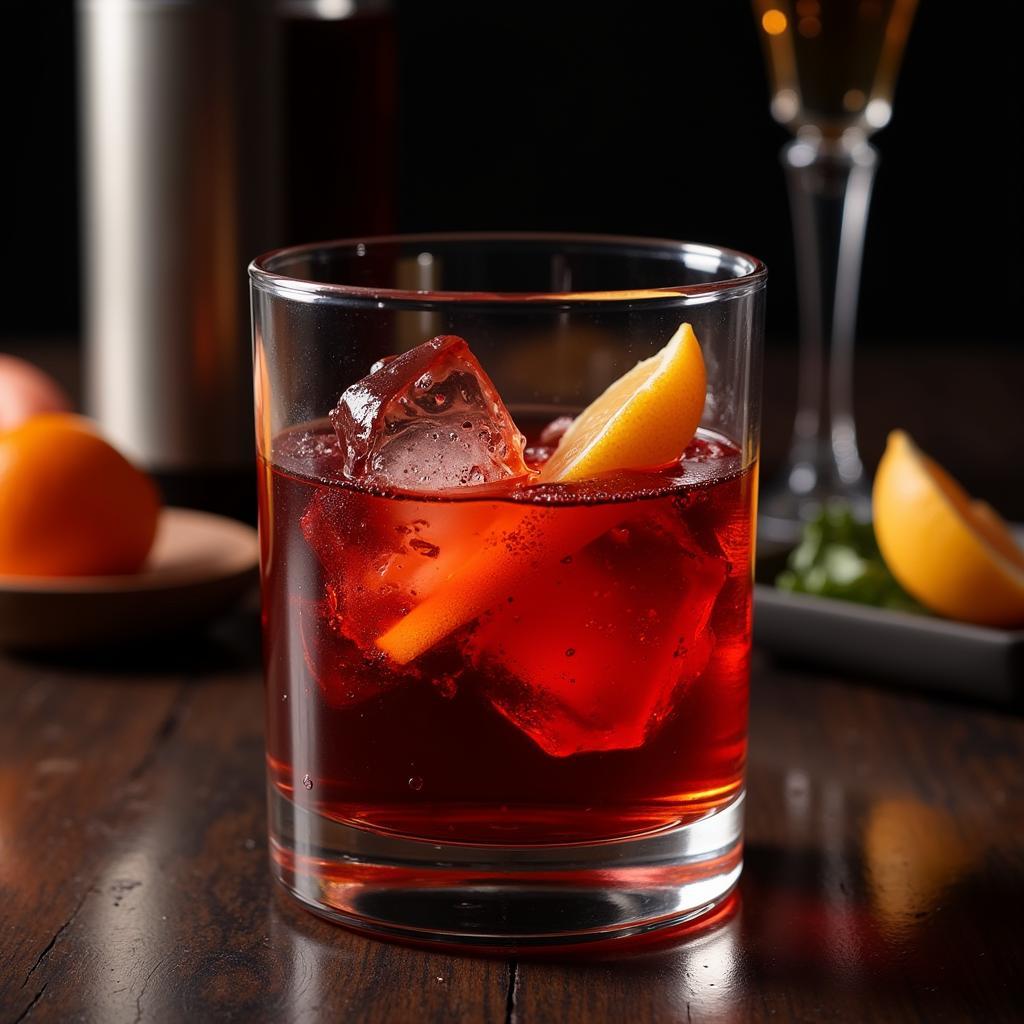 Negroni Cocktail Photography Art