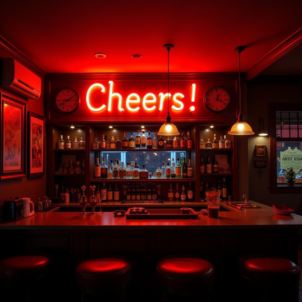 Neon Bar Signs: Add a Retro Touch to Your Wall Décor