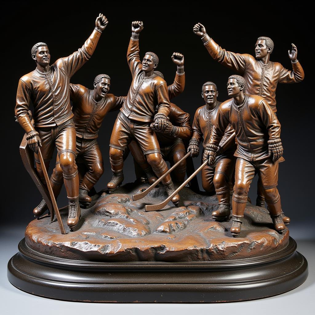 New York Rangers Sculpture: The Garden Atmosphere