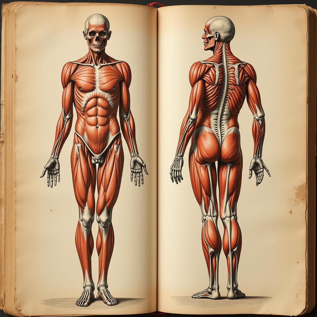 Renaissance Anatomical Studies in Nude Art Books