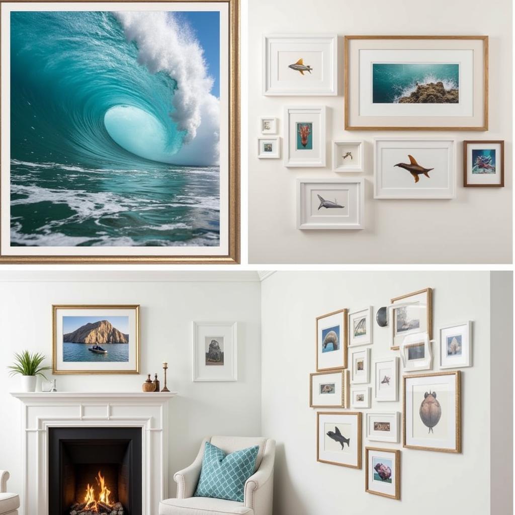 Ocean Art Prints Framing and Display Ideas