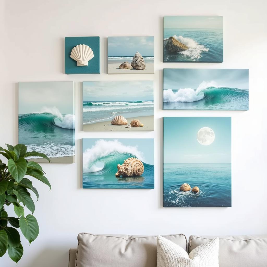 Ocean Canvas Art Gallery Wall