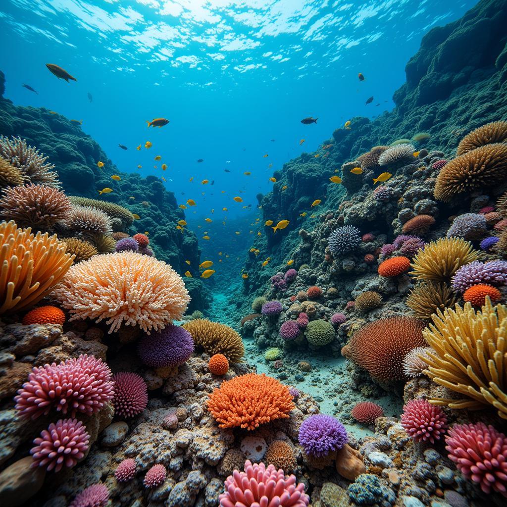 Oceanic Art Book: Vibrant Coral Reef Photography