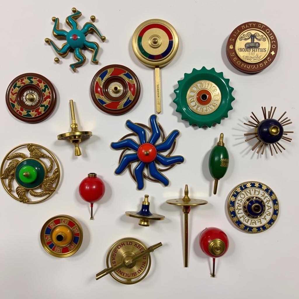 Ohio Art Company Spinning Tops - Different Designs