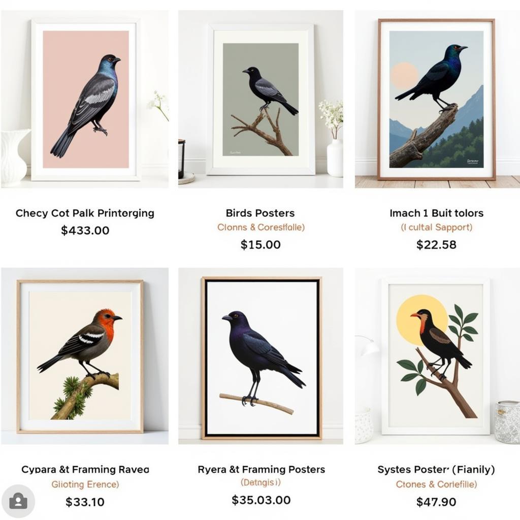 Online Art Print Shops for Bird Posters