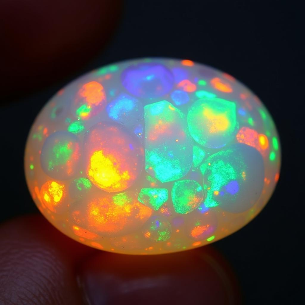 Opal Play of Color Iridescent Gemstone