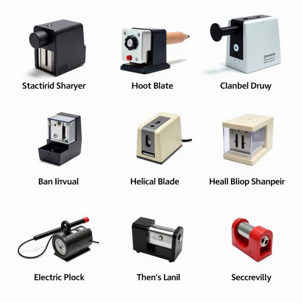 Pencil Sharpener Types for Artists