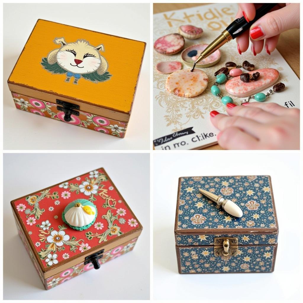 DIY Personalized Art Wooden Box