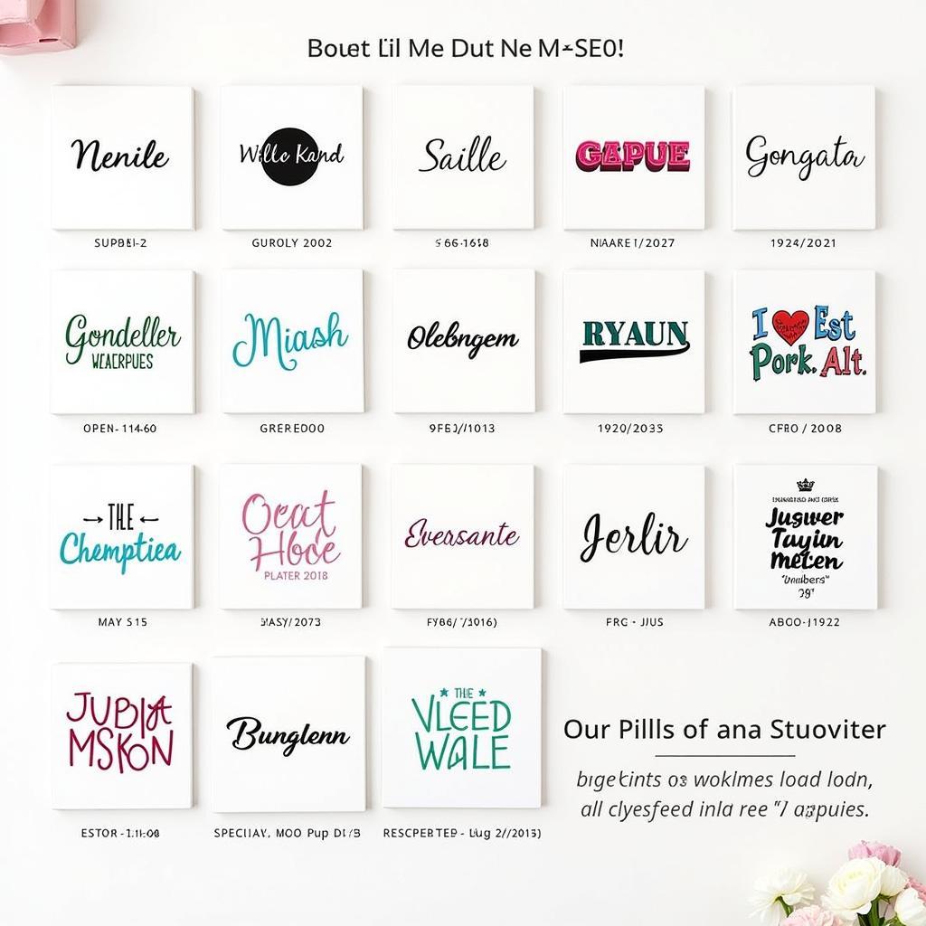 Canvas Name Art: A Personalized Touch to Your Decor