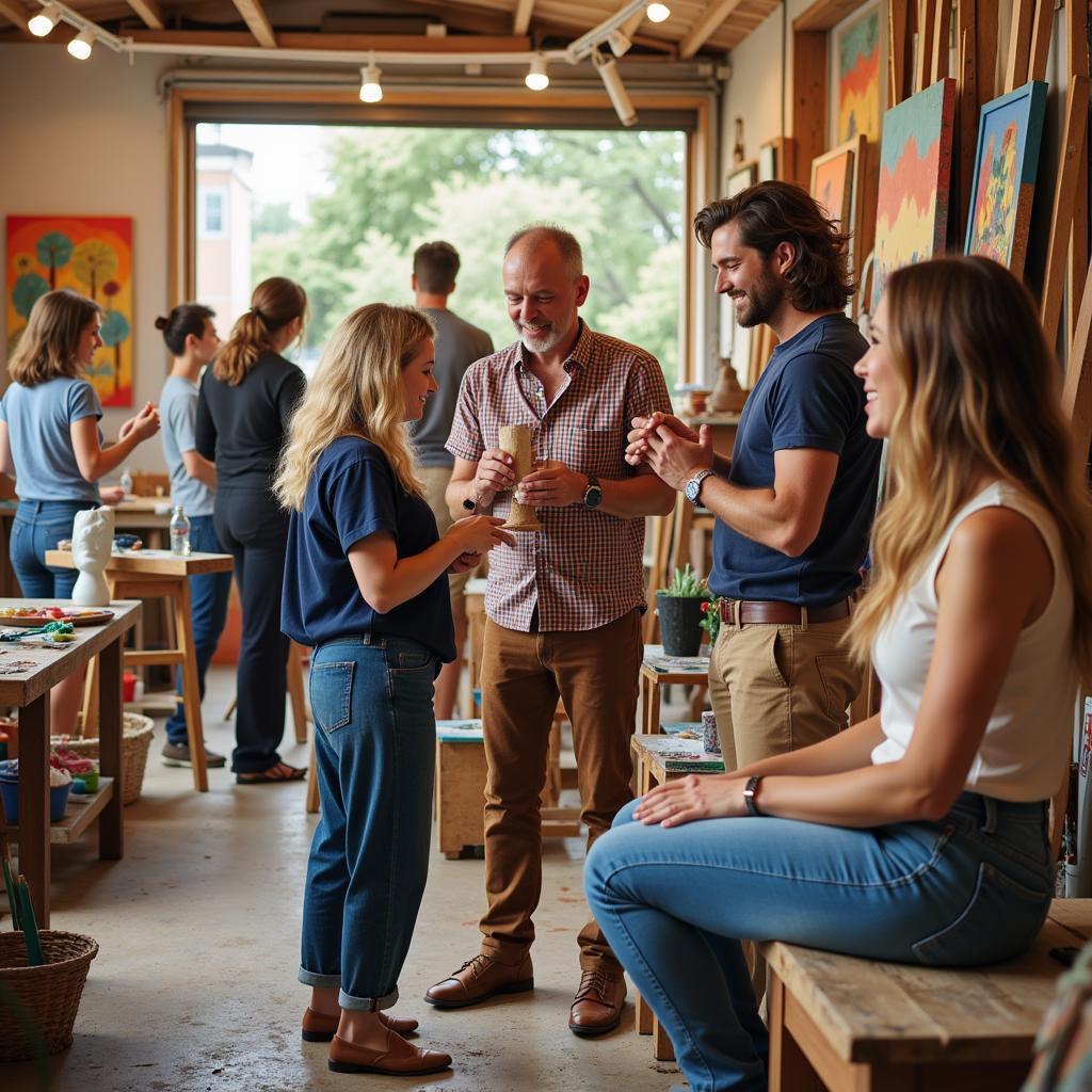 Thriving Art Studio Community in Phoenix