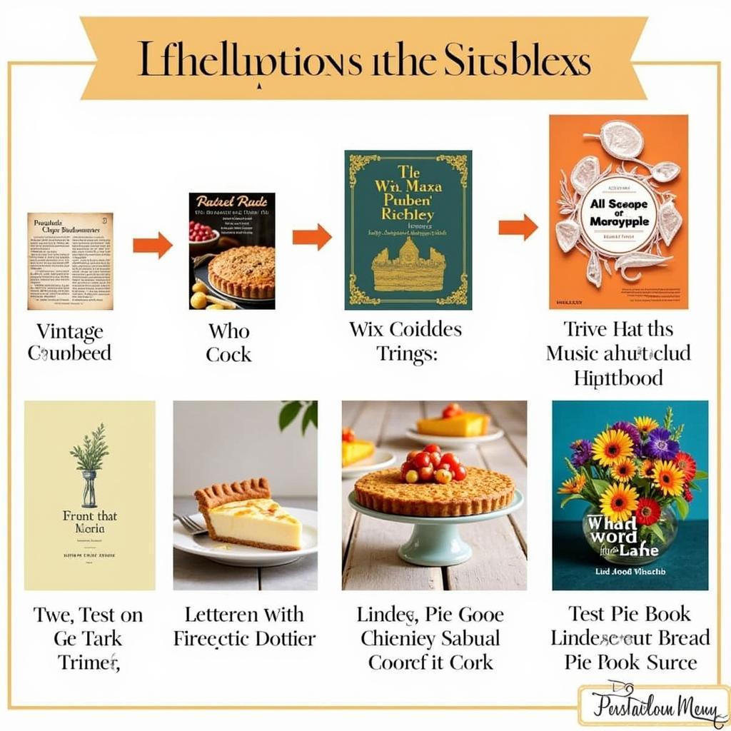 Pie Book Evolution: Historical to Modern