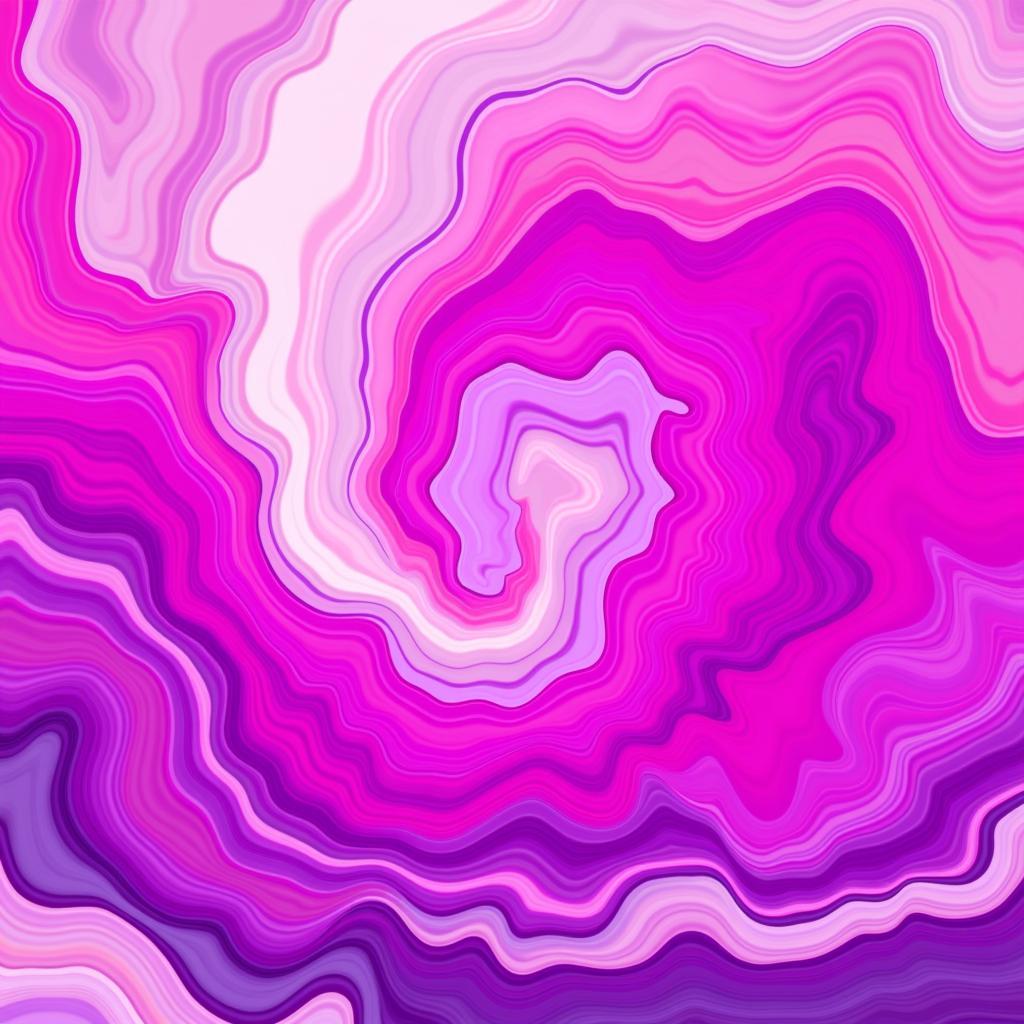 Pink and Purple Abstract Wall Art