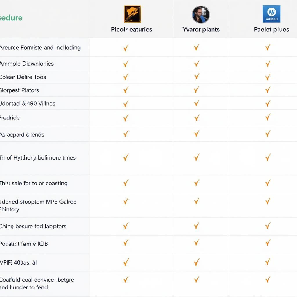 Pixel Art Software Comparison Chart