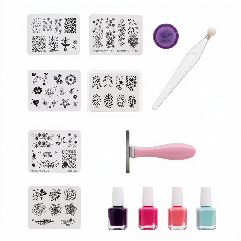 Essential Plate Stamping Nail Art Supplies