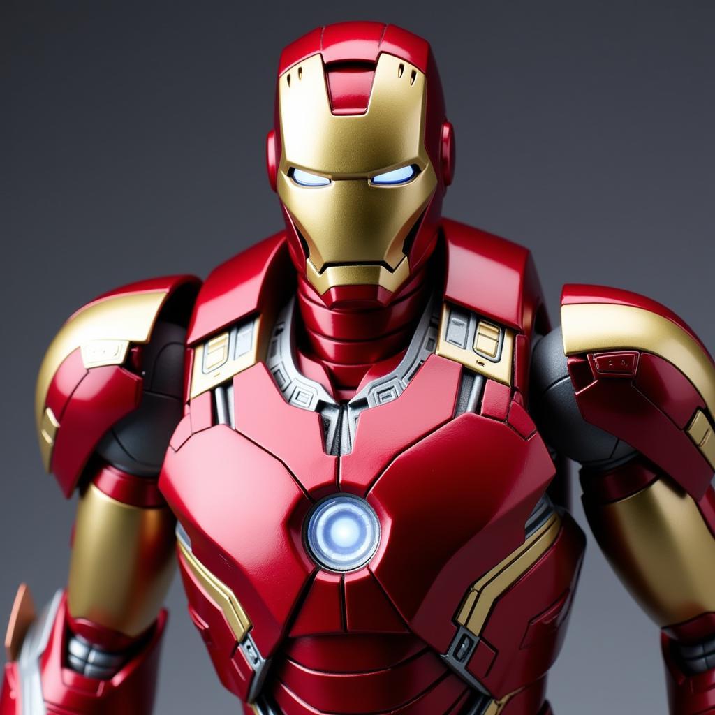 Play Arts Kai Iron Man Figure Detailed View