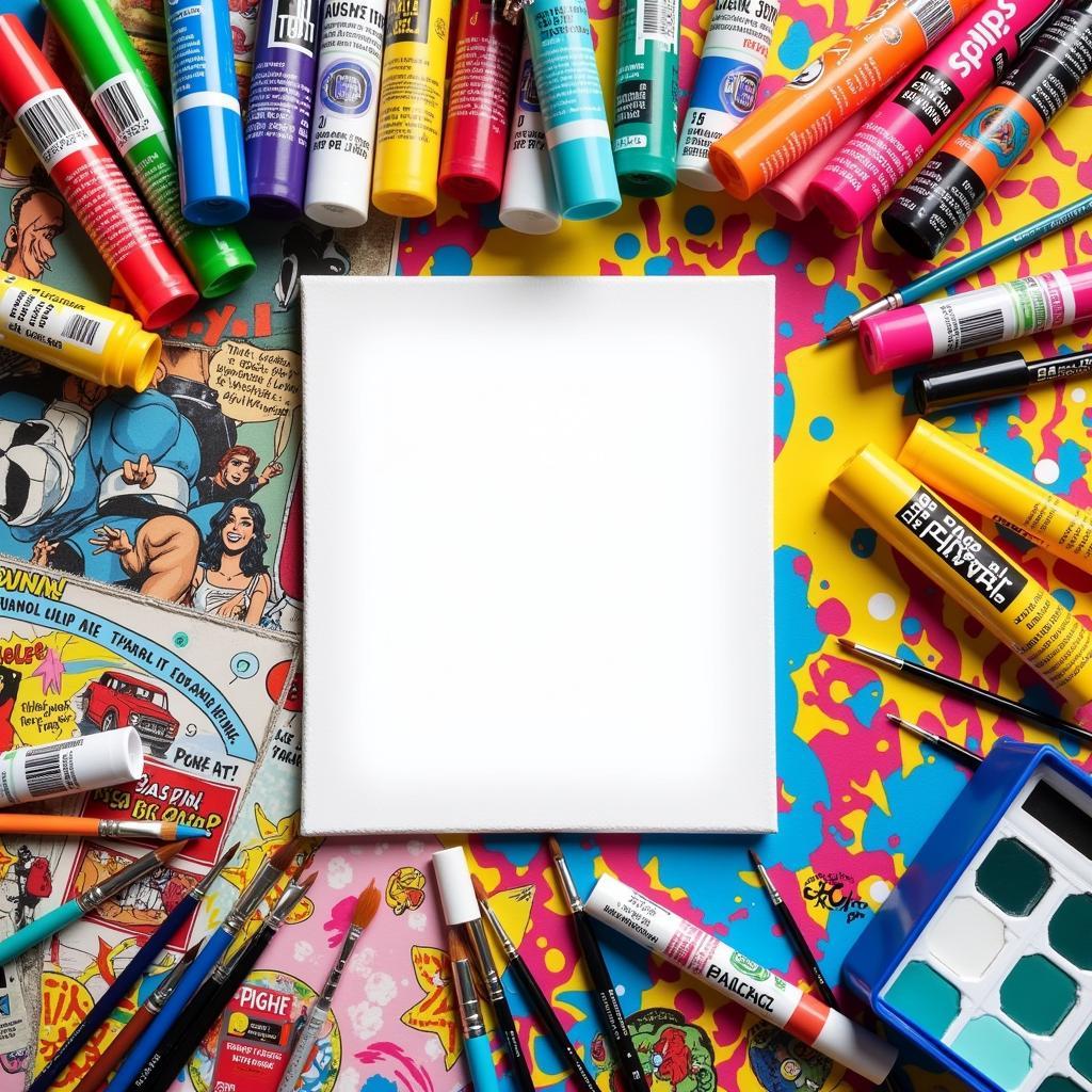 Essential Pop Art Supplies for Beginners