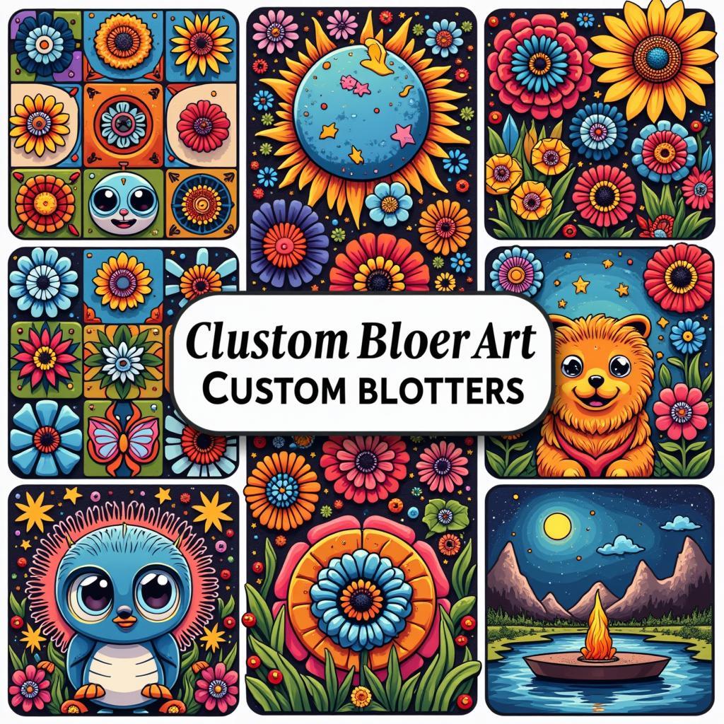 Popular Custom Blotter Art Themes