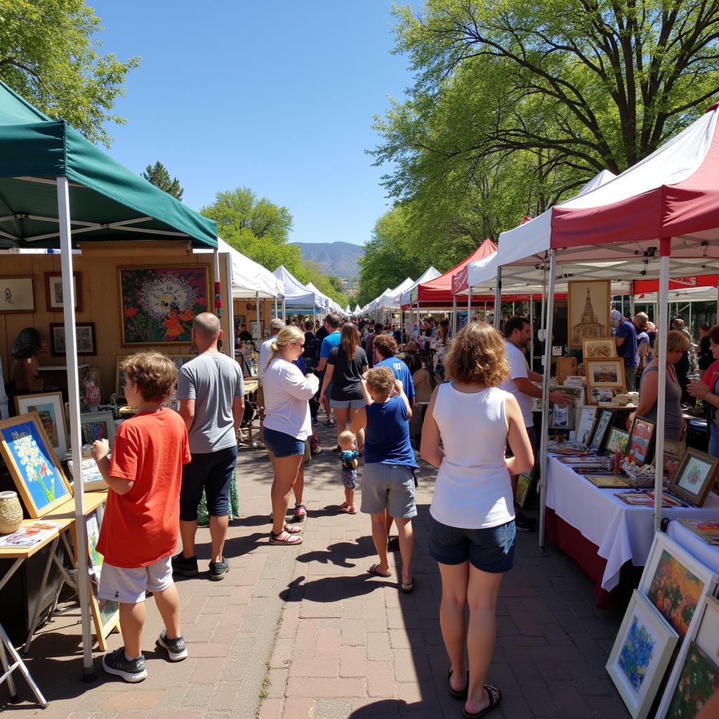 Prescott Art Festival: Vibrant Art Displays