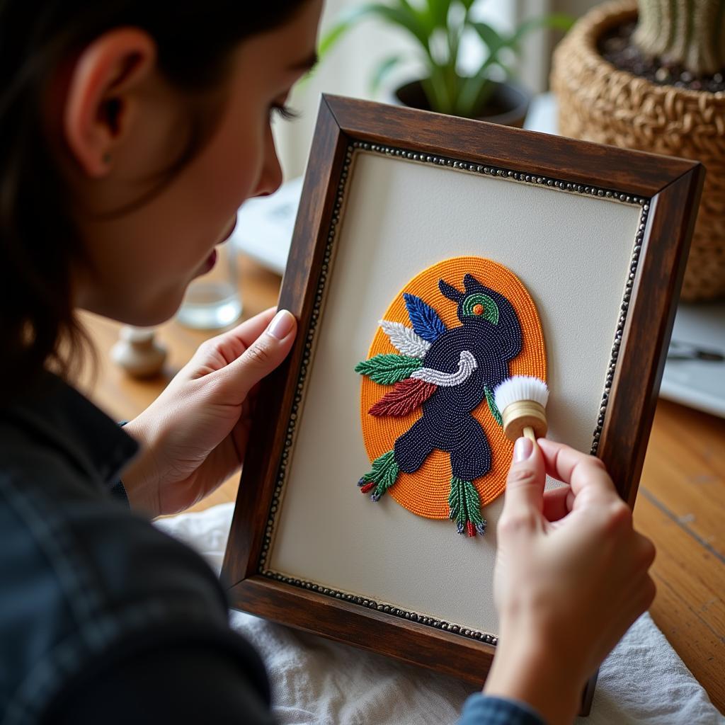 Preserving Your Native American Framed Art