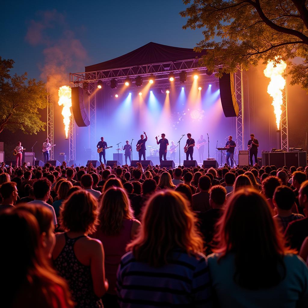 Project Arts Free Summer Concert Series Performers on Stage