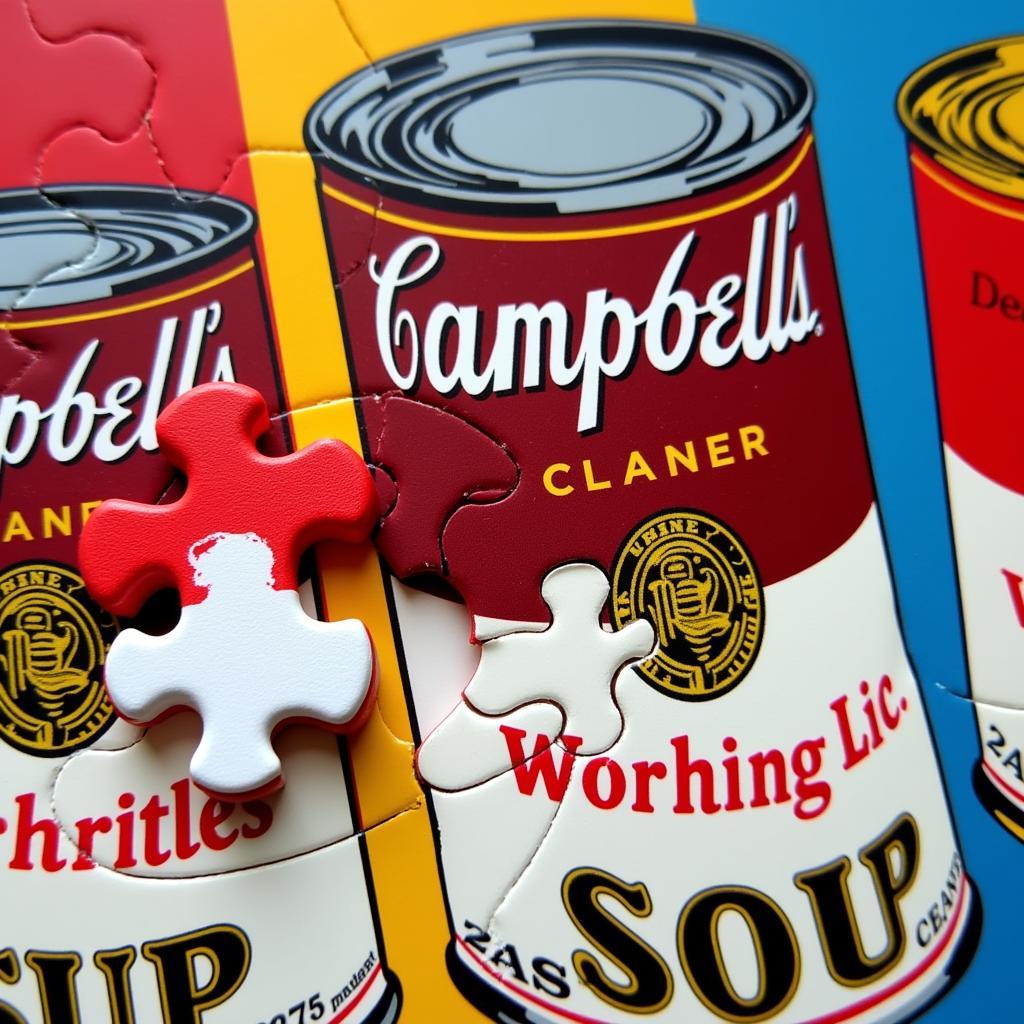 Andy Warhol's Campbell's Soup Can Puzzles Pop Art