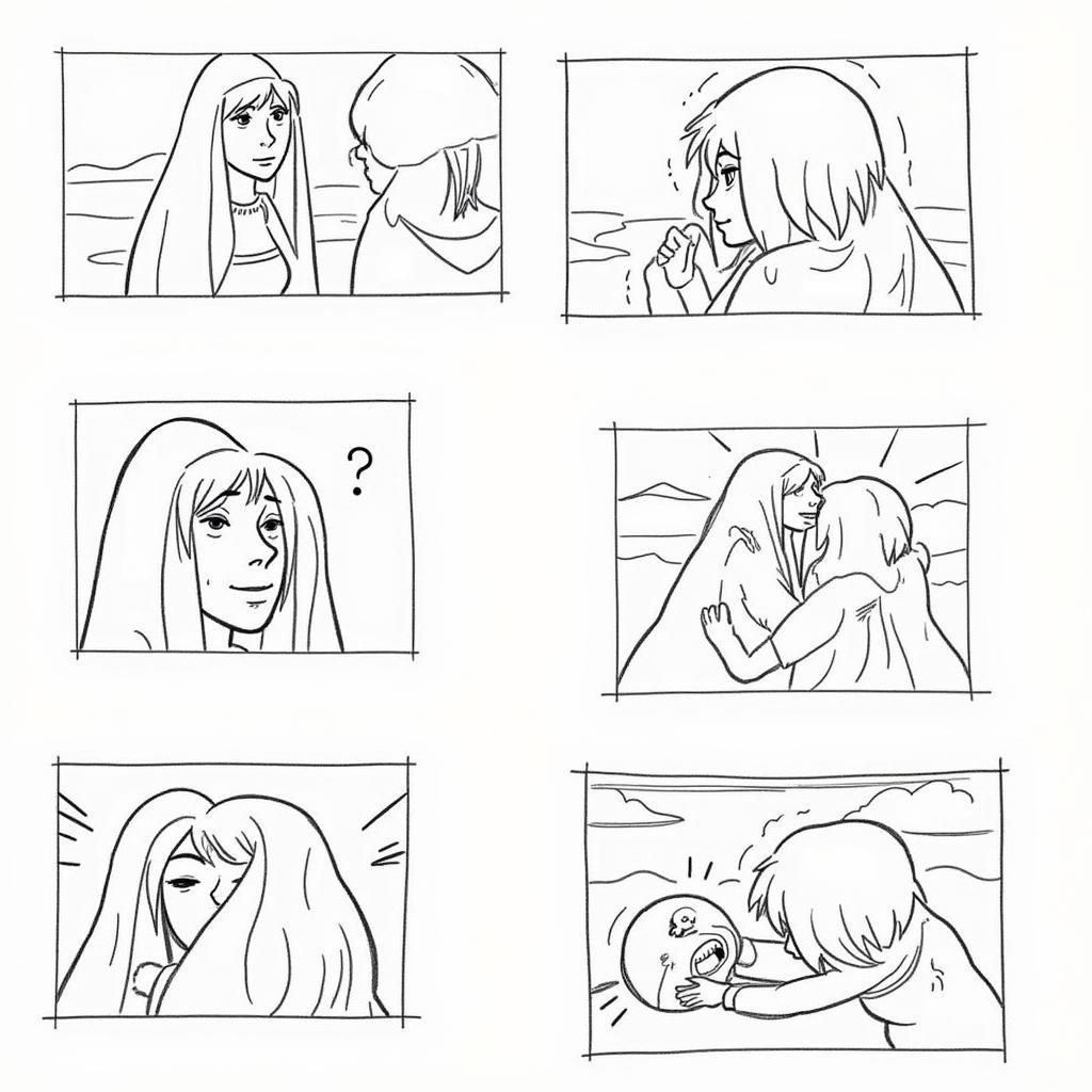 Rebecca Sugar's Adventure Time Storyboard: Emotional Scene