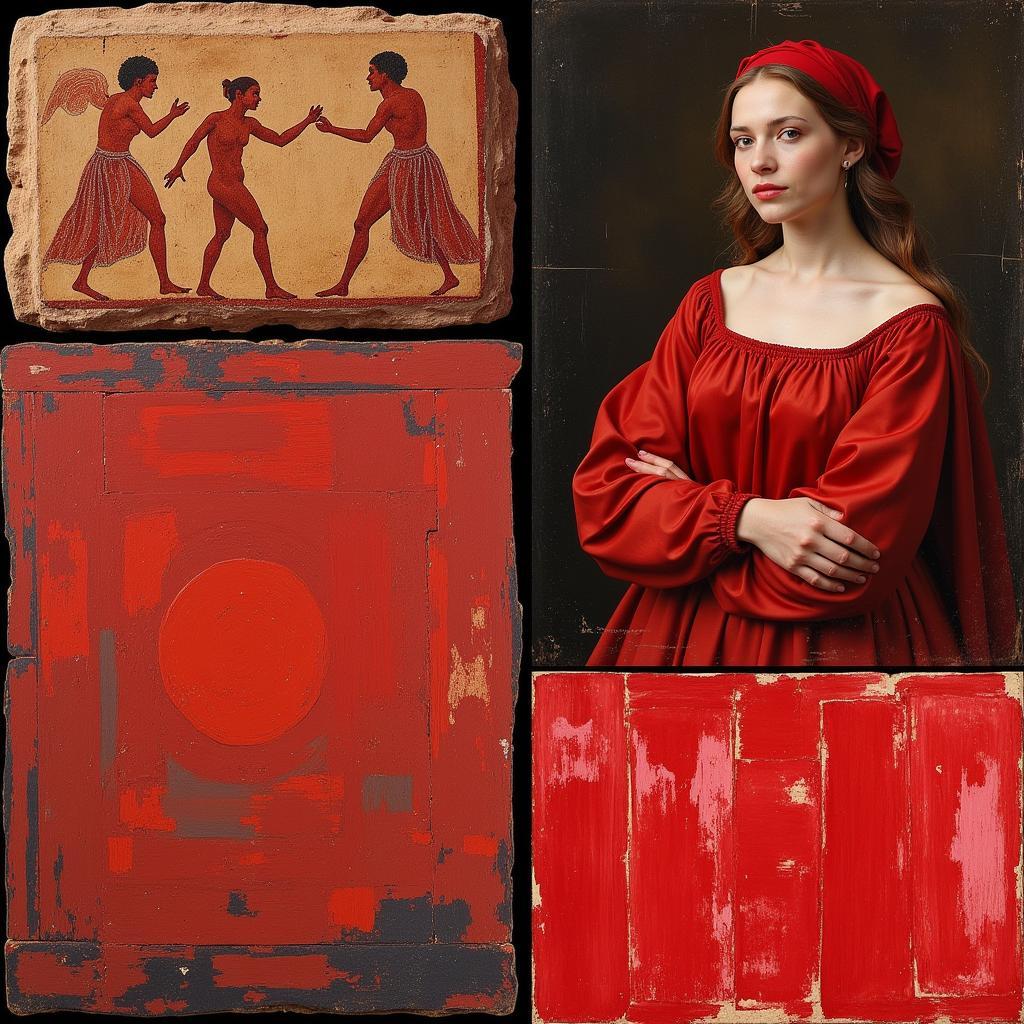 Red Pigments in Art Throughout History