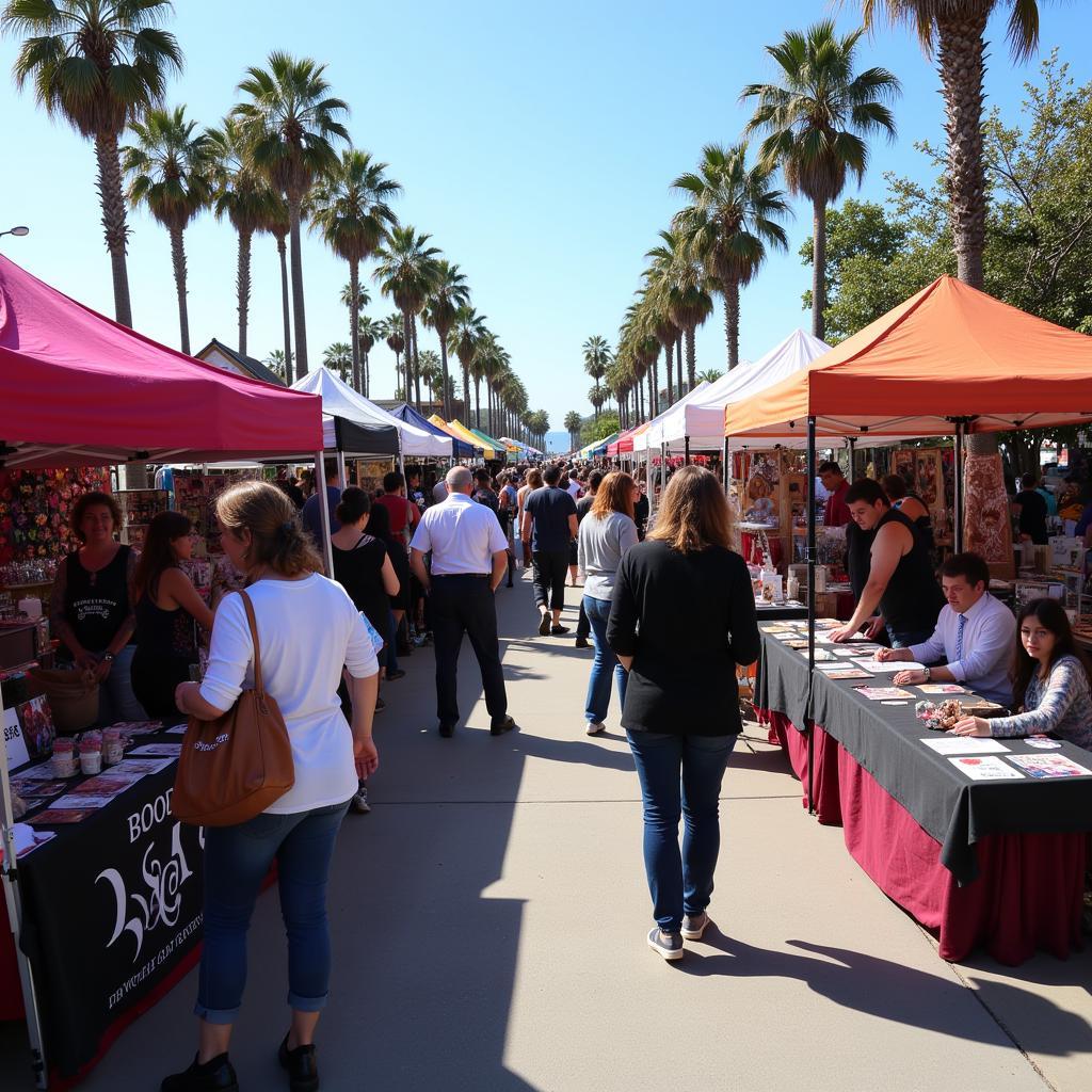 Redondo Beach Psychic Fair Atmosphere